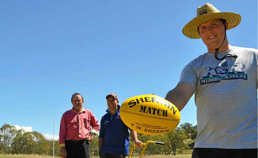Redbacks’ president Keith Clarke, coach Jason Wright and Shannon Cameron prepare the fields for the first Redbacks home game of the season. Redbacks’ president Keith Clarke, coach Jason Wright and Shannon Cameron prepare the fields for the first Redbacks home game of the season.